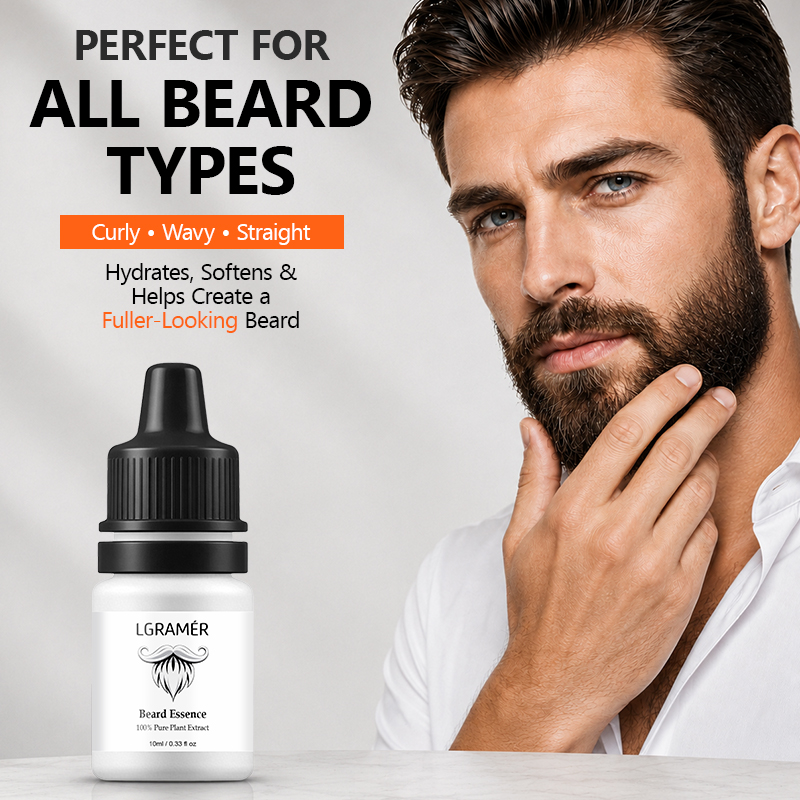 Hair Care For Men - Сыворотка для роста бороды для мужчин: