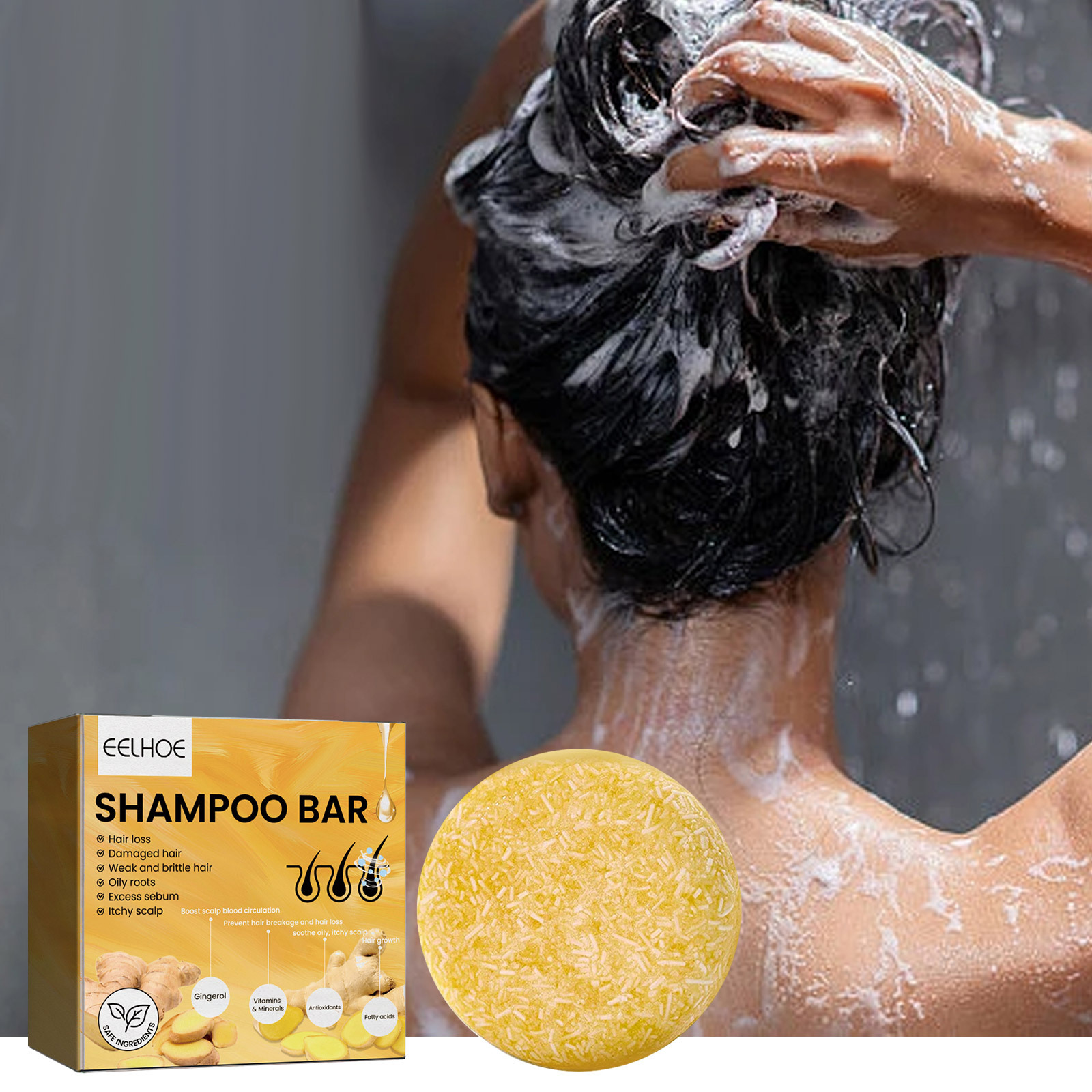 Натуральный имбирный шампунь-м – обзор и цена Hair Care Natur