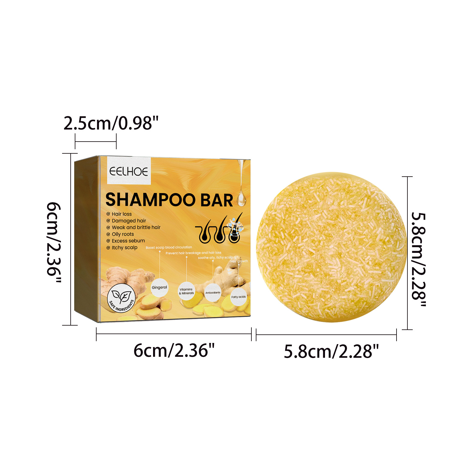 Натуральный имбирный шампунь-м – обзор и цена Hair Care Natur