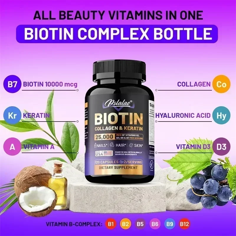 Биотин Коллагеновая кератинова – обзор и цена Hair Care Vitamin