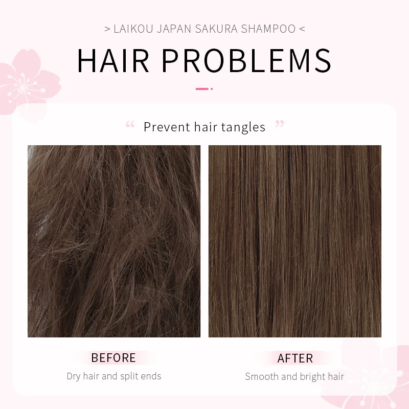 Шампунь LAIKOU японский для во – обзор и цена Hair Care Vitamin