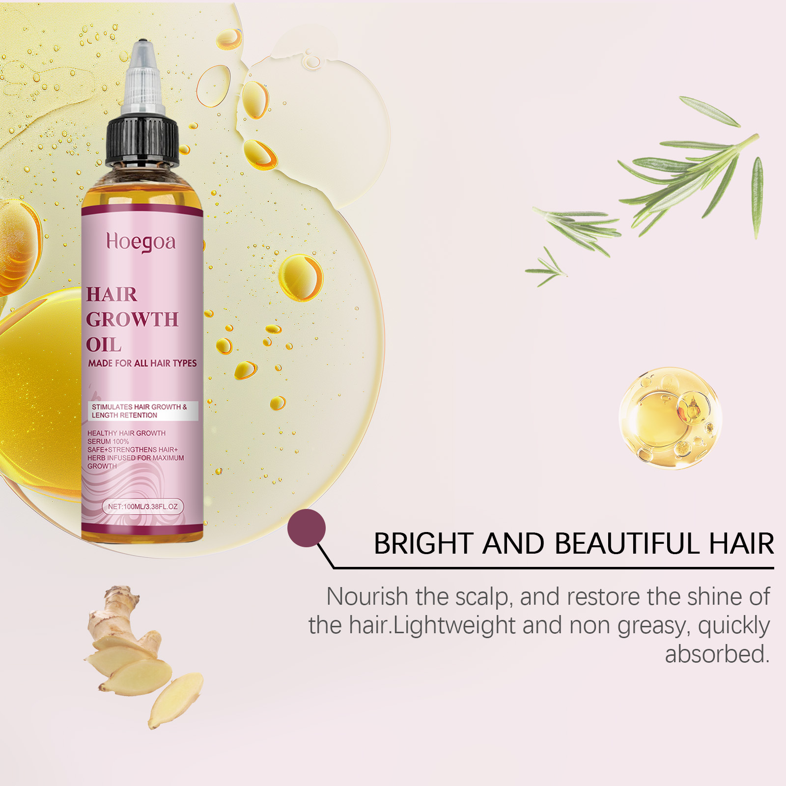 Масло для роста волос, восстан – обзор и цена Hair Care Natur