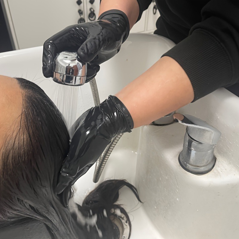 Черные одноразовые нитриловые  – обзор и цена Hair Care Works