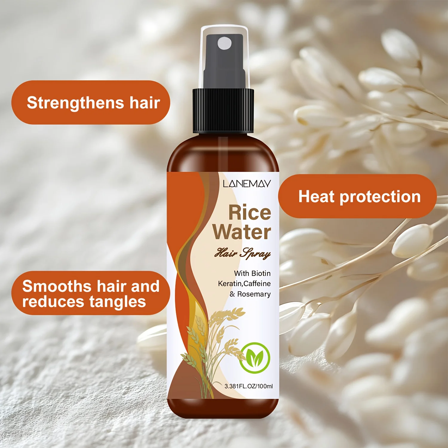 Спрей для волос с рисовой водо – обзор и цена Hair Care Vitamin
