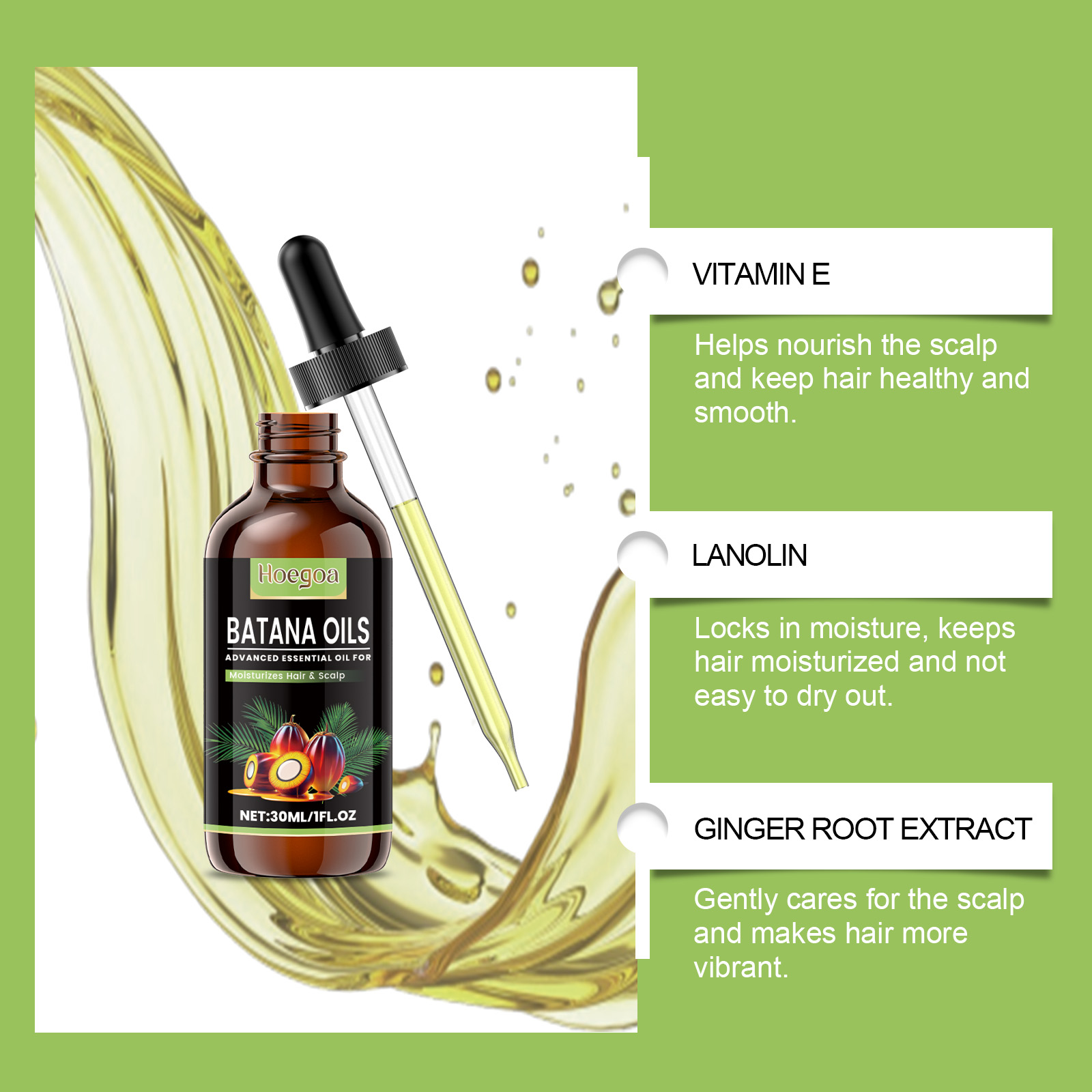 Масло Батана для роста волос,  – обзор и цена Hair Care Natur