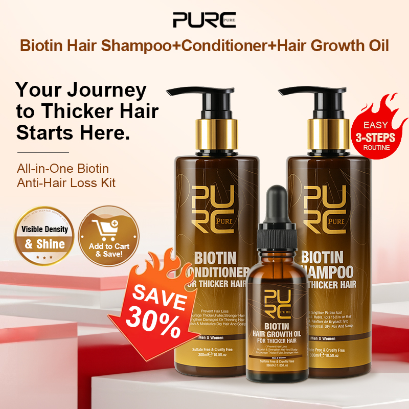 PURC биотин, масло для роста в – обзор и цена Hair Care Vitamin