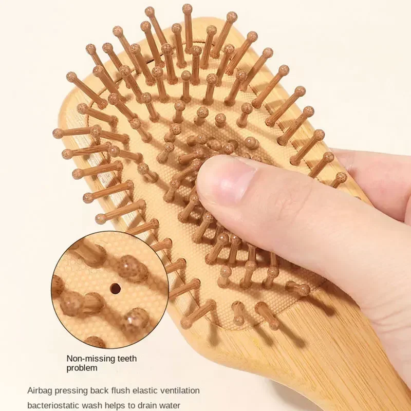 Премиальная деревянная бамбуко – обзор и цена Bamboo Hair Brush