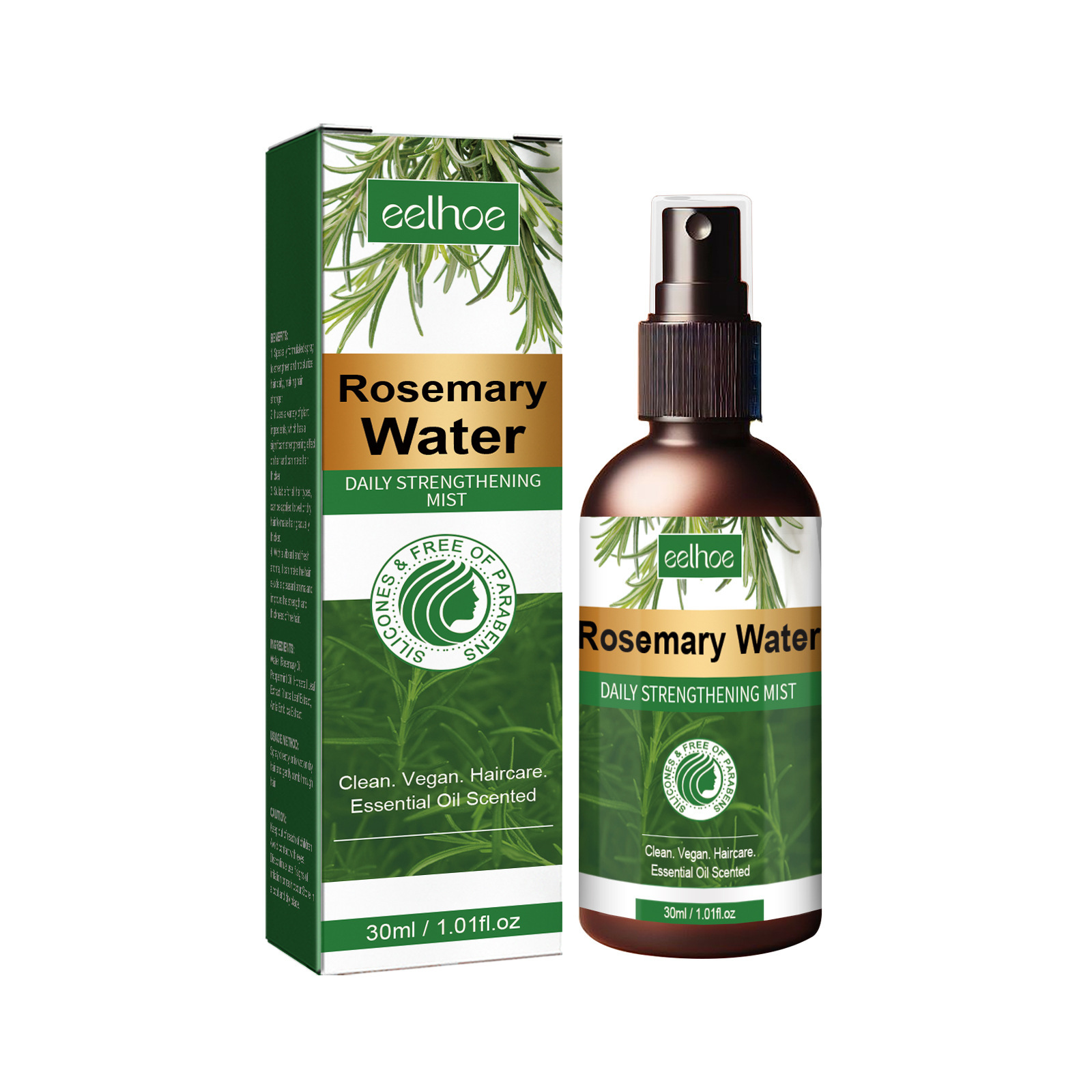Спрей с розмарином для волос,  – обзор и цена Hair Care Natur